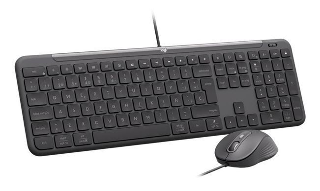 Клавіатура + миша COMBO MK620 GRAPHITE LOGITECH (920-013349) [504173]