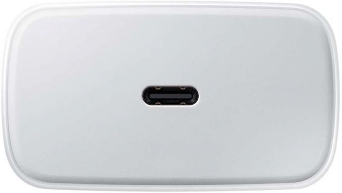 Мережевий зарядний пристрій Samsung EP-TA845 45W Type-C White OEM (EP-TA845NWE) [614599]