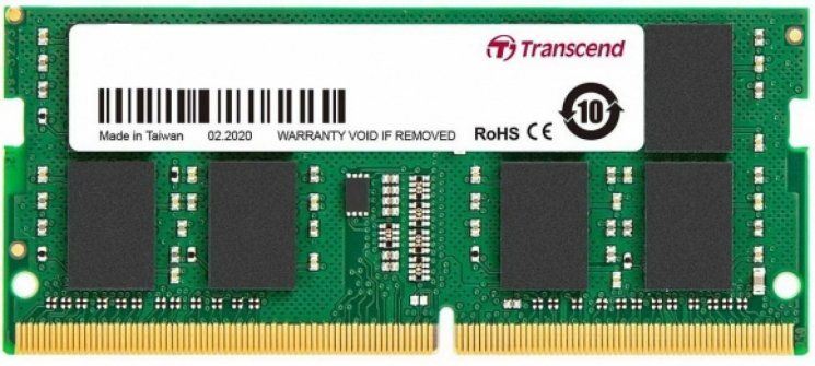 Пам'ять ноутбука Transcend DDR4 16GB 3200 (JM3200HSE-16G)