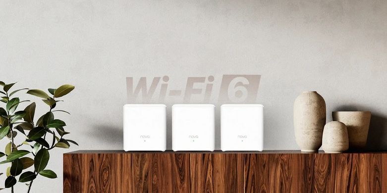 Система WiFi-Mesh TENDA MX3 NOVA AX1500, 1мод (MX3-KIT-1) [104690]