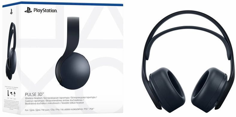 Гарнітура PlayStation PULSE 3D, WL, чорний (9834090) [107317]