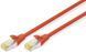 Патч-корд DIGITUS CAT 6a S-FTP, 0,5м, AWG 26/7, Cu, LSZH, червоний (DK-1644-A-005/R) [109977], фото 1