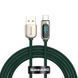 Кабель Baseus Display Fast Charging Data Cable USB to Type-C 66W 2m Green (CASX020106) [802243], фото 1