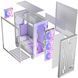 Корпус Modecom VOLCANO PERUN APEX ARGB MIDI WHITE 4x140mm fans USB 3.0x2+TYPE-C без БЖ ATX (AT-PERUN-4F-ARGB-20-00000) [402947], фото 9