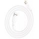 Кабель HOCO X93 USB to Type-C 100W, 1m, TPE, TPE connectors, White (6931474790682) [805283], фото 4