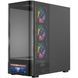 Корпус Modecom VOLCANO AQ500 ARGB MIDI FRONT LCD 6,2&rdquo;, 4x120mm fans BLACK без БЖ ATX (MC-A-AQ500-4FA-B) [405388], фото 3