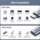 Кабель USB 3.1 Type-C M-F, 1 м, 5A （10Gbps）Чорний, US372 UGREEN (30205) [405393], фото 5