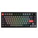 Клавіатура механічна Lemokey P1 Pro 84Key, Keychron Super Banana, WL/BT/USB-A, QMK/VIA, Hot-Swap, EN/UKR, RGB, Knob, Carbon Black (P1P-M4-UA) [103656], фото 5