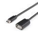 Кабель ATcom USB 2.0AF - Type-C OTG, 0.1м, пакет (14716) [603602], фото 2