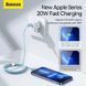 Кабель Baseus Gem Fast-Charging Data Cable USB-C to iP 20W 2m Galaxy Blue (P10373001311-01) [802556], фото 10
