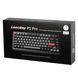 Клавіатура механічна Lemokey P1 Pro 84Key, Keychron Super Banana, WL/BT/USB-A, QMK/VIA, Hot-Swap, EN/UKR, RGB, Knob, Carbon Black (P1P-M4-UA) [103656], фото 4