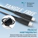 Кабель Promate PowerLink USB Type-C - Lightning (M/M), 1.2 м, Black (powerlink-120.black) [604056], фото 4