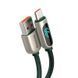 Кабель Baseus Display Fast Charging Data Cable USB to Type-C 66W 2m Green (CASX020106) [802243], фото 4
