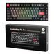 Клавіатура механічна Lemokey P1 Pro 84Key, Keychron Super Banana, WL/BT/USB-A, QMK/VIA, Hot-Swap, EN/UKR, RGB, Knob, Carbon Black (P1P-M4-UA) [103656], фото 11