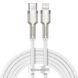 Кабель Baseus Cafule Series Metal Data Cable Type-C to iP PD 20W 2m White (CATLJK-B02) [802579], фото 1