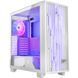 Корпус Modecom VOLCANO PERUN APEX ARGB MIDI WHITE 4x140mm fans USB 3.0x2+TYPE-C без БЖ ATX (AT-PERUN-4F-ARGB-20-00000) [402947], фото 1