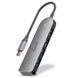 USB-хаб REAL-EL CQ-415 USB Type-C 4-в-1 (EL123110001) [605110], фото 7