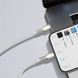 Кабель Baseus Cafule Series Metal Data Cable Type-C to iP PD 20W 2m White (CATLJK-B02) [802579], фото 8