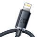 Кабель Baseus Crystal Shine Series Fast Charging Data Cable USB to iP 2.4A 2m Black (CAJY000101) [805230], фото 1