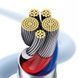 Кабель Baseus Jelly Liquid Silica Gel Fast Charging Data Cable Type-C to iP 20W 2m Blue (CAGD020103) [802553], фото 4