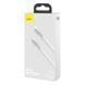 Кабель Baseus Cafule Series Metal Data Cable Type-C to iP PD 20W 2m White (CATLJK-B02) [802579], фото 2