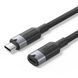 Кабель Vention USB Type-C - USB Type-C (M/F), 100W, 5A, 0.5 м, Black (TRFBD) [618173], фото 6