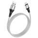 Кабель Hoco X50 Excellent USB - Lightning, 1 м, Grey (6931474734204) [604441], фото 1