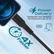 Кабель Promate PowerLink USB Type-C - Lightning (M/M), 1.2 м, Black (powerlink-120.black) [604056], фото 2