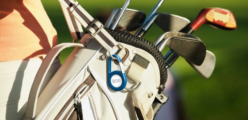 Тримач Belkin Secure Holder Carabiner AirTag, синій (MSC008BTBL) [18158]