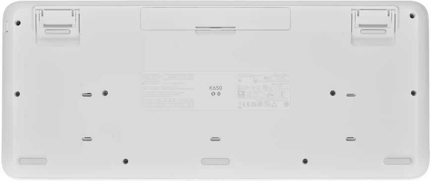 Клавiатура бездротова Logitech Signature K650 US OffWhite USB (920-010977) [605925]