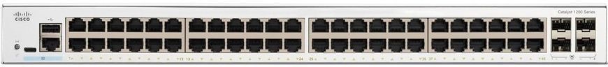 Комутатор Cisco Catalyst 1200 48xGE, 4x1G SFP (C1200-48T-4G) [105196]