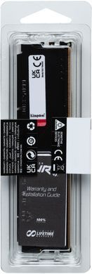 Модуль пам`яті DDR5 32GB/5600 Kingston Fury Beast Black (KF556C40BB-32) [607525]