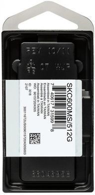 Накопичувач SSD 512GB Kingston KC600 mSATA SATAIII 3D TLC (SKC600MS/512G) [607889]