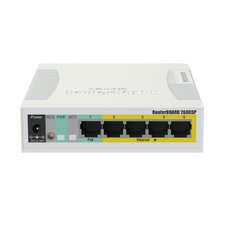 MikroTiK RB260GS series[Комутатор Cloud Smart Switch RB260GSP] (CSS106-1G-4P-1S)