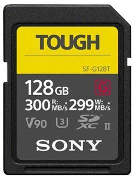 Карта пам'яті Sony SDXC 128GB C10 UHS-II U3 V90 R300/W299MB/s Tough (SFG1TG) [109675]