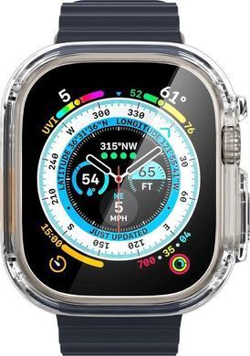 Чохол-накладка Spigen для Apple Watch Ultra (49mm), Ultra Hybrid, Crystal Clear (ACS05459) [108159]