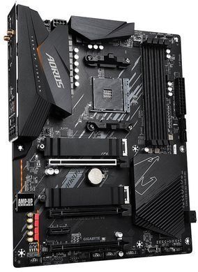 Материнська плата GIGABYTE B550 AORUS ELITE AX V2 sAM4 B550 4xDDR4 M.2 HDMI DP Wi-Fi BT ATX (B550_AORUS_ELITE_AX_V2) [112877]