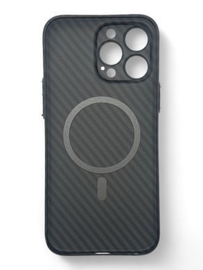 Чохол-накладка BeCover Carbonite Case MagSafe для Apple iPhone 16 Pro Black (712068) [602938]