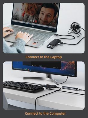 USB-хаб Cabletime 4 ports (CB02B) [605129]