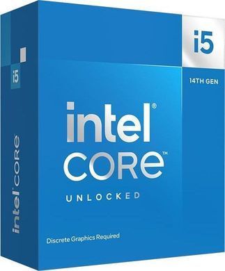 Центральний процесор Intel Core i5-14600KF 14C/20T 3.5GHz 24Mb LGA1700 125W w/o graphics Box (BX8071514600KF) [109048]