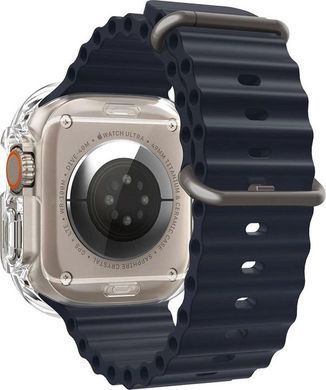 Чохол-накладка Spigen для Apple Watch Ultra (49mm), Ultra Hybrid, Crystal Clear (ACS05459) [108159]