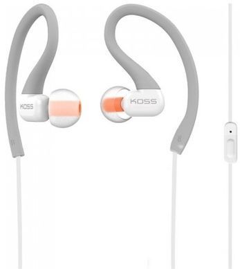 Навушники In-Ear Koss KSC32iGRY, 3.5 mini-jack, Mic, Сірий (194887.101) [17213]