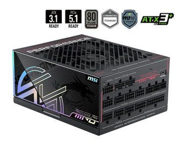 Блок живлення ATX 1600W MSI (MPG AI1600TS PCIE5) [504355]