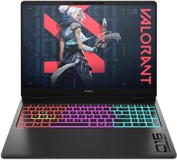 Ноутбук HP OMEN MAX 16-ah0044ua 16" 2.5K OLED, Intel U7-255HX, 32GB, F1TB, NVD5060-8, DOS, чорний (D06H7EA) [112987]