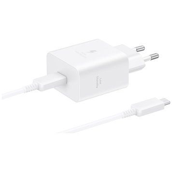 Мережевий зарядний пристрій Samsung EP-T4511 45W USB-C White (EP-T4511XWEGEU) [619655]