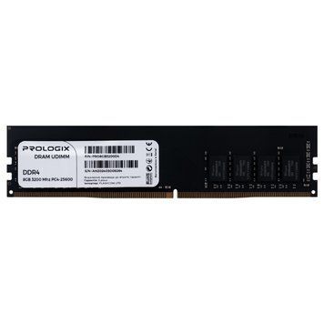 Модуль пам`ятi DDR4 8GB/3200 Prologix (PRO8GB3200D4) [608063]