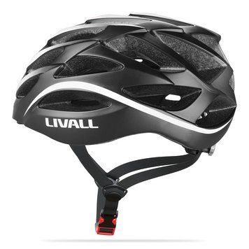 Захисний шолом Livall BH62 NEO (L) Black/White (55-61см), акустика, мікрофон, сигнали поворотів та стопів, додаток, пульт BR80, Bluetooth (ZHLIV-TBH62N-4041) [800046]