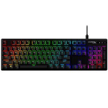 Клавіатура HyperX Alloy Origins Aqua RGB PBT ENG/UKR Black (639N5AA) [605955]