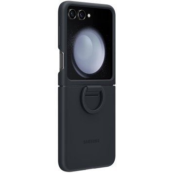 Чохол-накладка Samsung Silicone Cover with Ring для Samsung Galaxy Flip 5 SM-F731 Indigo (EF-PF731TNEGUA) [602888]