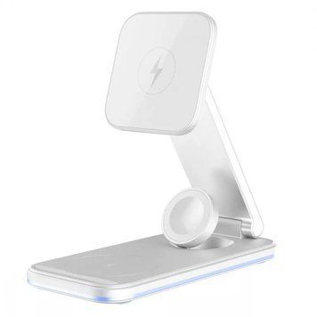 Бездротовий зарядний пристрій Proove Energy Fold 3in1 15W White (WSEF15010002) [603332]